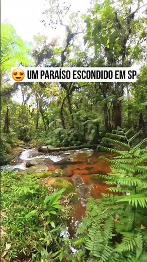 Poucos conhecem esse paraíso em São Paulo 😍