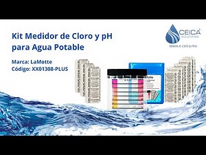 Kit Medidor de Cloro y pH para Agua Potable XX01308 PLUS
