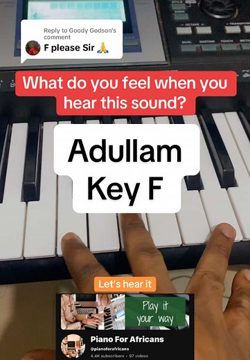 Learn 'Adullam' on Piano in Key F - Step-by-Step Guide