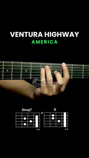 America - Ventura Highway #guitartutorial | ShifaIman