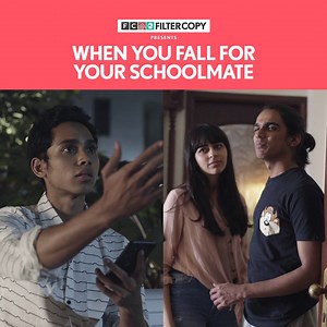 The best feelings of school love are the looks and unuttered words❤️ | FilterCopy