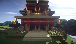 Japanese Temple Minecraft Map