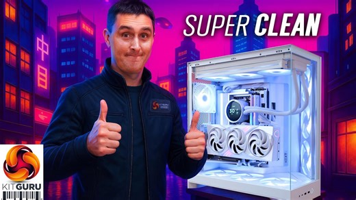 Building a PC into the NZXT H9 Flow RGB + (ASMR)