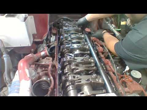 D13 MP8 volvo mack common rail valve adjustment