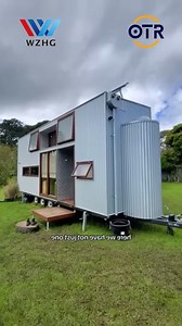 Prefab Modular House Motorhome--Tiny House On Wheels RV Mobile House #tinyhouseonwheels #tinyhomeonwheels #RV #motorhome #motorhomes #hometour #housetour #mobilehouse #prefabhouse #modularhouse #fyp #ecoliving #outdoorliving #foryou | OTR Camper Trailer