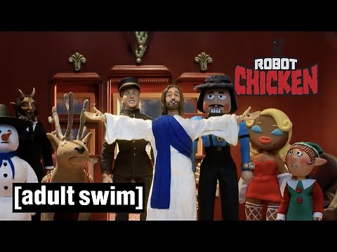 Robot Chicken | Murder on the Polar Express | Adult Swim UK 🇬🇧