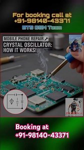 Beyond Repair: Understanding the Mobile Phone Crystal (BTS GSM Team Insight) #mobilefix