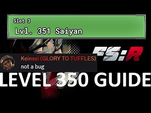 Final Stand Remastered Level 350 Guide (SSJB)
