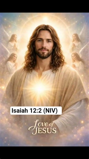 Isaiah 12:2 (NIV) “Surely God is my salvation; I will trust and not be afraid. #jesus #love #god