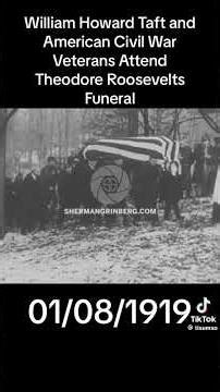 FUNERAL OF PRESIDENT THEODORE ROOSEVELT