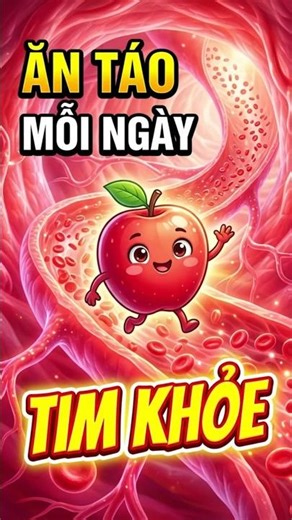❤️ Ăn Táo Có Tốt Cho Tim Không?#shorts