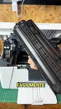 Changing the toner in my HP LaserJet Pro printer #laser #printer #electronics