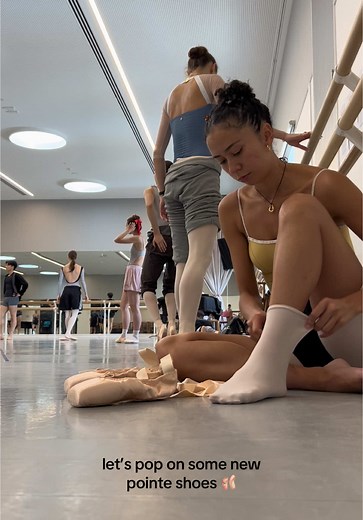 The Joy of Breaking in New Pointe Shoes