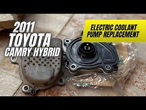 Fixing P261B on 2011 Toyota Camry | Engine Coolant Pump ‘B’ Control Malfunction