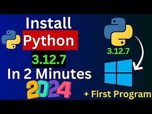 How to Install Python 3.12.7 on Windows 11/10 : The ABSOLUTE BEST Way 2024