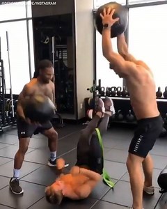These workouts really are something else 😳 (via devonlevesque/Instagram) | SportsCenter