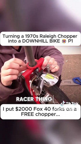 Fox 40 Forks on a Chopper Bike? The Ultimate Free Bike Challenge Build