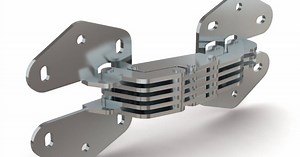 Concealed hinge C - 90° opening