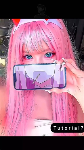 tutorial ai anime look 😃 #anime #filter #troll #challenge #tiktokvideo