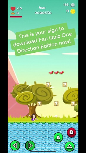 Unofficial One direction games on TikTok