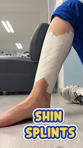 272K views · 817 reactions |  Dealing with shin splints?Functional taping can help reduce pain, control movement, and speed up your recovery without stopping you from staying active. 例 #ShinSplints #FunctionalTaping #SportsPhysiotherapy | Kinetape Academy | Facebook