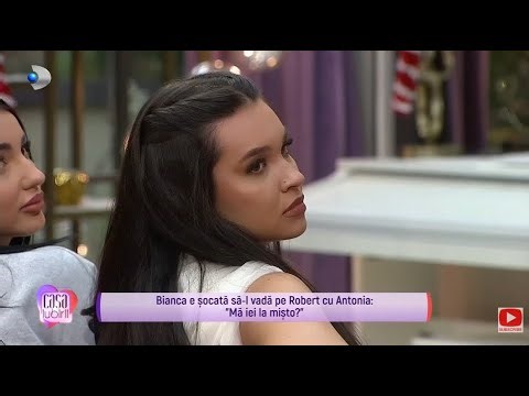 Casa Iubirii - Biancai ii pica fata cand il vede pe Robert cu Antonia in camera rosie: ,,Ma iei..."