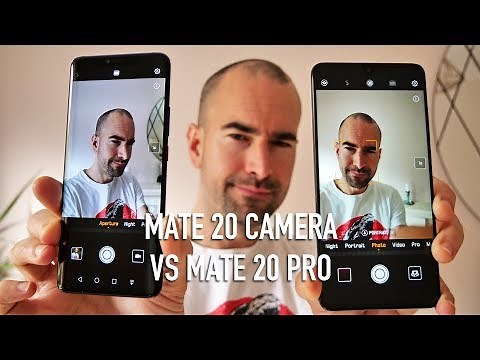 Huawei Mate 20 vs Mate 20 Pro | Camera Comparison