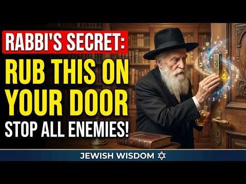 Rub this on your front door and no enemy will ever be able to enter | Jewish Wisdom