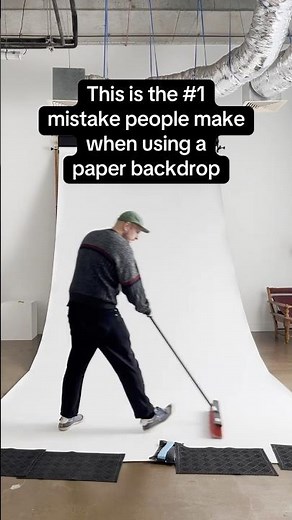 The secret to photographing on a paper backdrop