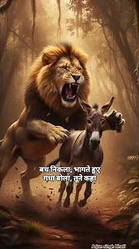 दो बार धोखा खाने के बाद भी तीसरी बार गया 😢 | गधा और लोमड़ी की कहानी #ViralShorts#ArjunSinghBhati