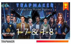 【Trapmaker】1-7 & 1-8 （Adventure Escape Mysteries 系列）说鲁米诺喷雾的时候嘴瓢笑死我自己了