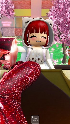 Roblox Mukbang Game Eating King Tentacle ASMR! 😱 #roblox #shorts