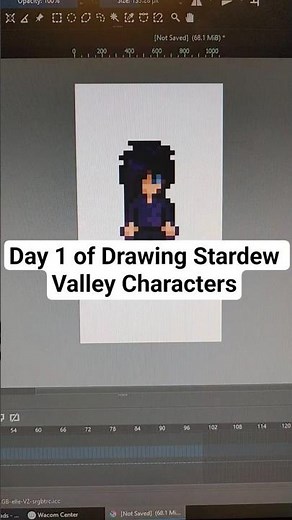 Drawing Sebastian---Stardew Valley #stardew valley #fanart #digitalart #emo #gaming #artist