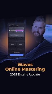 Waves Online Mastering 2025 Engine Update - Tuned with GRAMMY-winning engineers like Dave Audé and Yoad Nevo. Why not try? Hear the update with no strings attached, you get previews for free. Master your music using Grammy-winning technology. Try it out here: https://link.waves.com/yyf | Waves Audio