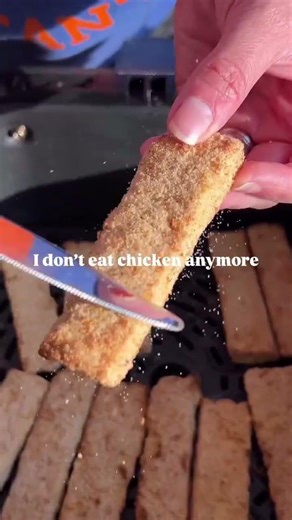 Crispy Buffalo Tempeh Tenders 🌶️🔥 #VeganWings #HealthyRecipes