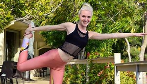 Sculpt and slim your lower body while improving balance and flexibility with this easy to follow and effective Yoga sculpt routine! Watch the entire workout on gymra.com! It's free for 30 days & no credit card is required. | Gymra Fitness | Facebook