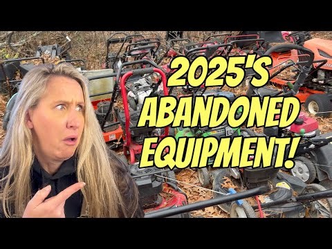 You'll Never Believe How Much Equipment Gets Left At My Repair Shop! Abandoned Equipment 2025!