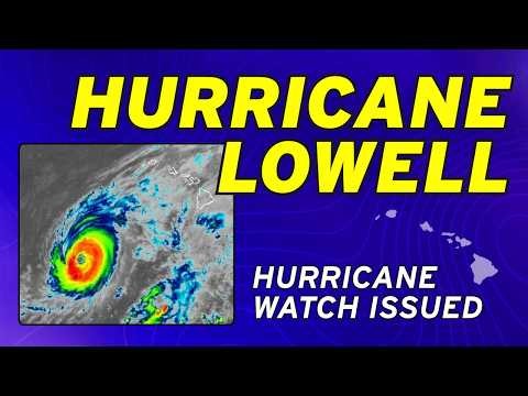 Tracking Lowell: Major Hurricane Turns North Toward Kauai and Niihau