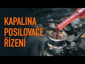 Výměna kapaliny posilovače řízení | AUTODOC tipy