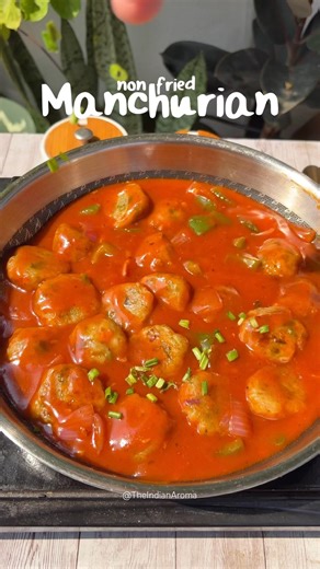 Non Fried Manchurian recipe #shorts #youtubeshorts #shortsfeed