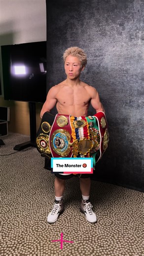 The Monster 👹 Naoya Inoue with a whole lotta gold 👑 #InouePicasso #Boxing #TheMonster #NaoyaInoue