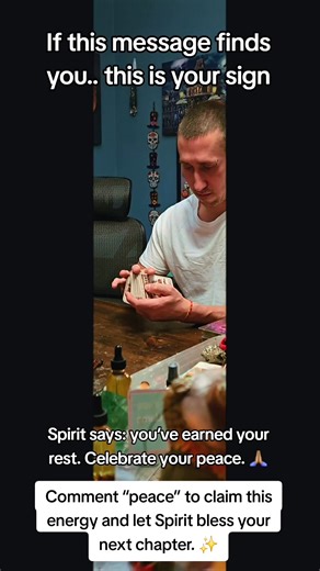 If you're seeing this... this is what Spirit is showing me for you: The Four of Sticks is all about peace after struggle-it's that moment when Spirit says, “Rest easy, you’ve earned this.” You’ve planted seeds, done the work, and now you’re stepping into a time where your spirit can breathe again. This card is celebration energy- family, friends, community, or even your spiritual circle coming together. It’s a reminder that you are supported, loved, and not walking this path alone. Spirit wants 