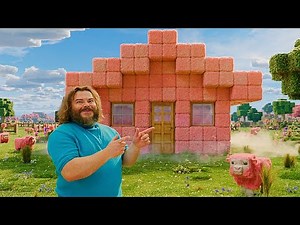 Building Steve’s 3 Iconic Minecraft Movie Houses in ONE Video!