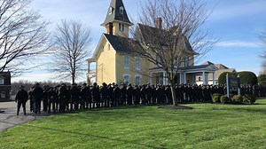 'Ultimate sacrifice:' Law enforcement, mourners honor PA State Trooper Martin Mack at viewing in Bucks County