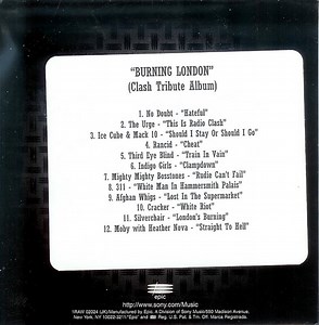 Various - Burning London: The Clash Tribute