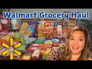 WEEKLY WALMART GROCERY HAUL 🛒 with prices