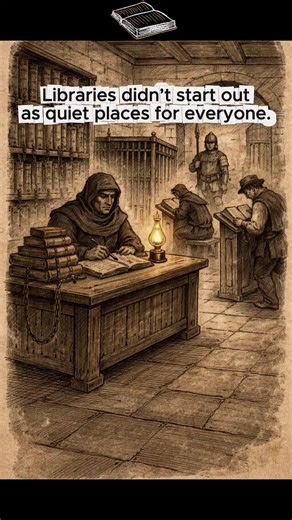 Libraries weren’t always quiet. And the reason they became that way isn’t what you think. This is one of those history moments that changes how you see a familiar place forever. Watch to the end. That’s the part they didn’t teach you. #historytok #hiddenhistory #libraries #learnontiktok #thingsinlifeyoucantcontrol
