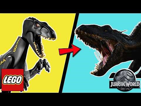LEGO Jurassic World Dinosaurs vs. Movies | 2015-2025 Comparison! 🦖🎥