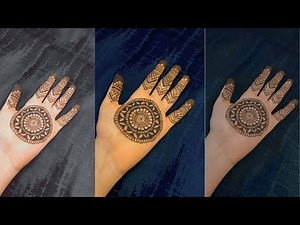 "Trending Simple Mehndi Designs 2024 | Easy and Elegant Henna Art"