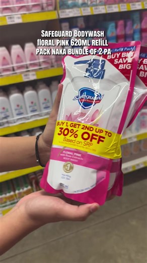 Safeguard Body Wash floral pink 620ml Refill pack naka bundle of 2 na #safeguard #bodywash #skincare #moisture #soap
